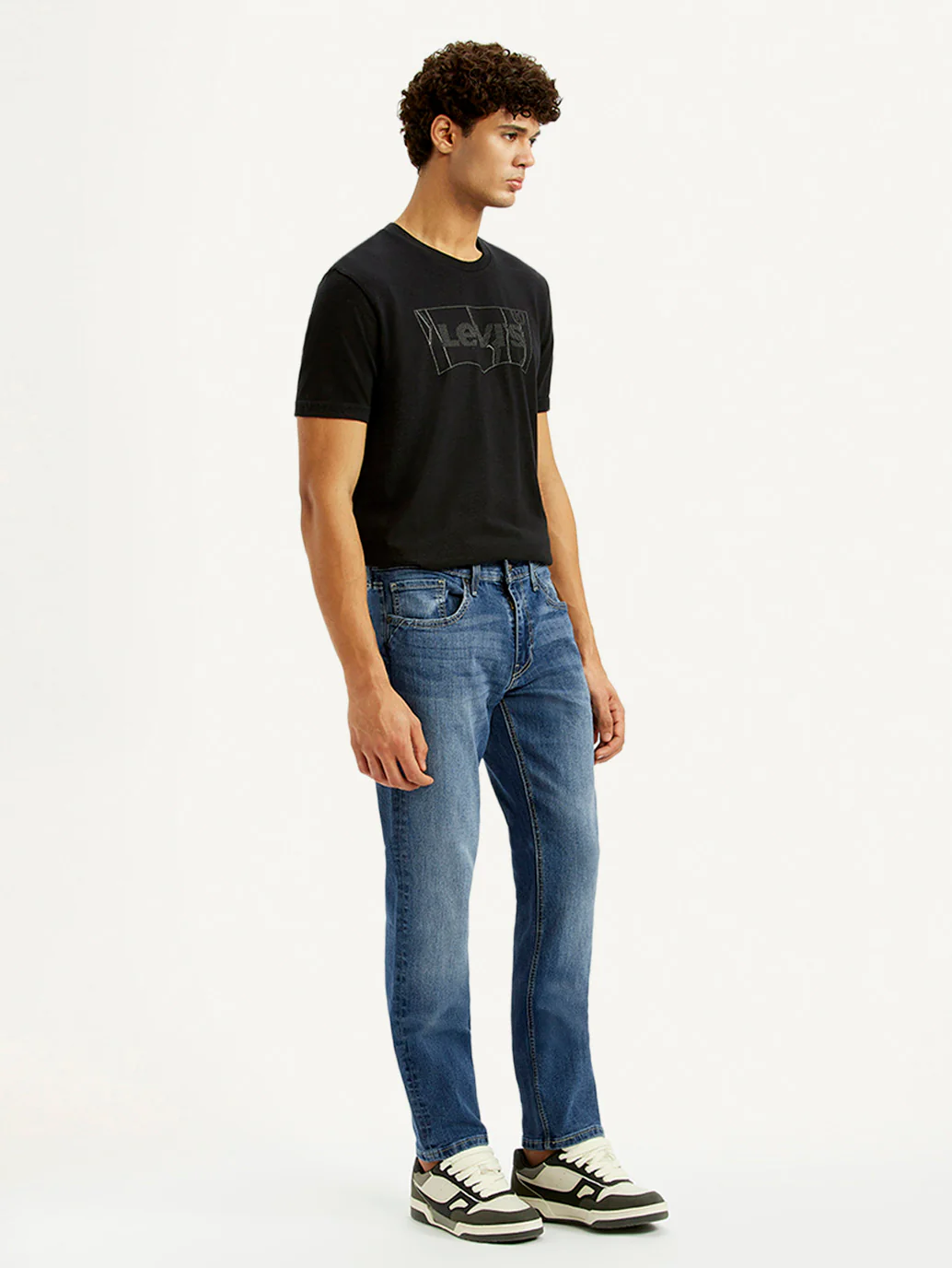 Men's 511 Blue Slim Fit Mid Rise Jeans - Image 5