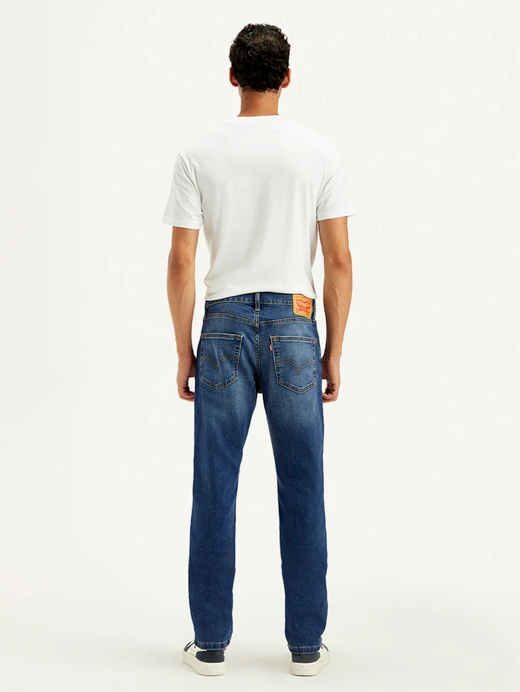 Men's 511 Blue Slim Fit Mid Rise Jeans - Image 2