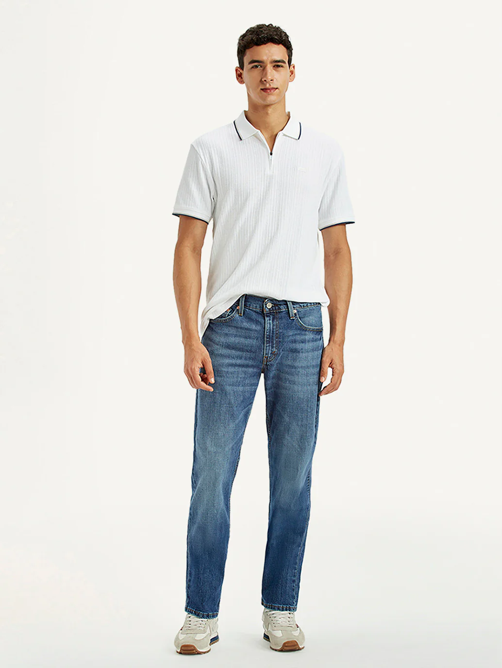 Men's 511 Blue Slim Fit Mid Rise Jeans