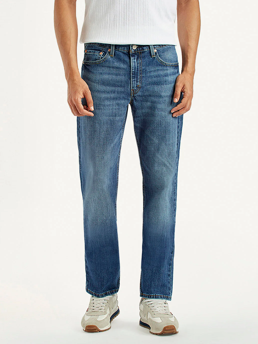 Men's 511 Blue Slim Fit Mid Rise Jeans - Image 3