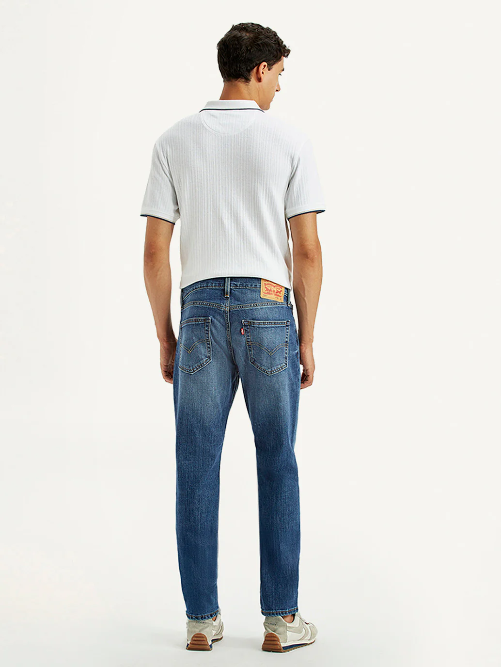 Men's 511 Blue Slim Fit Mid Rise Jeans - Image 5