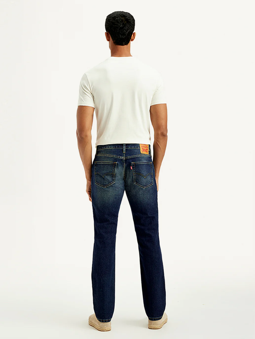 Men's Tinted 511 Blue Slim Fit Mid Rise Jeans - Image 3