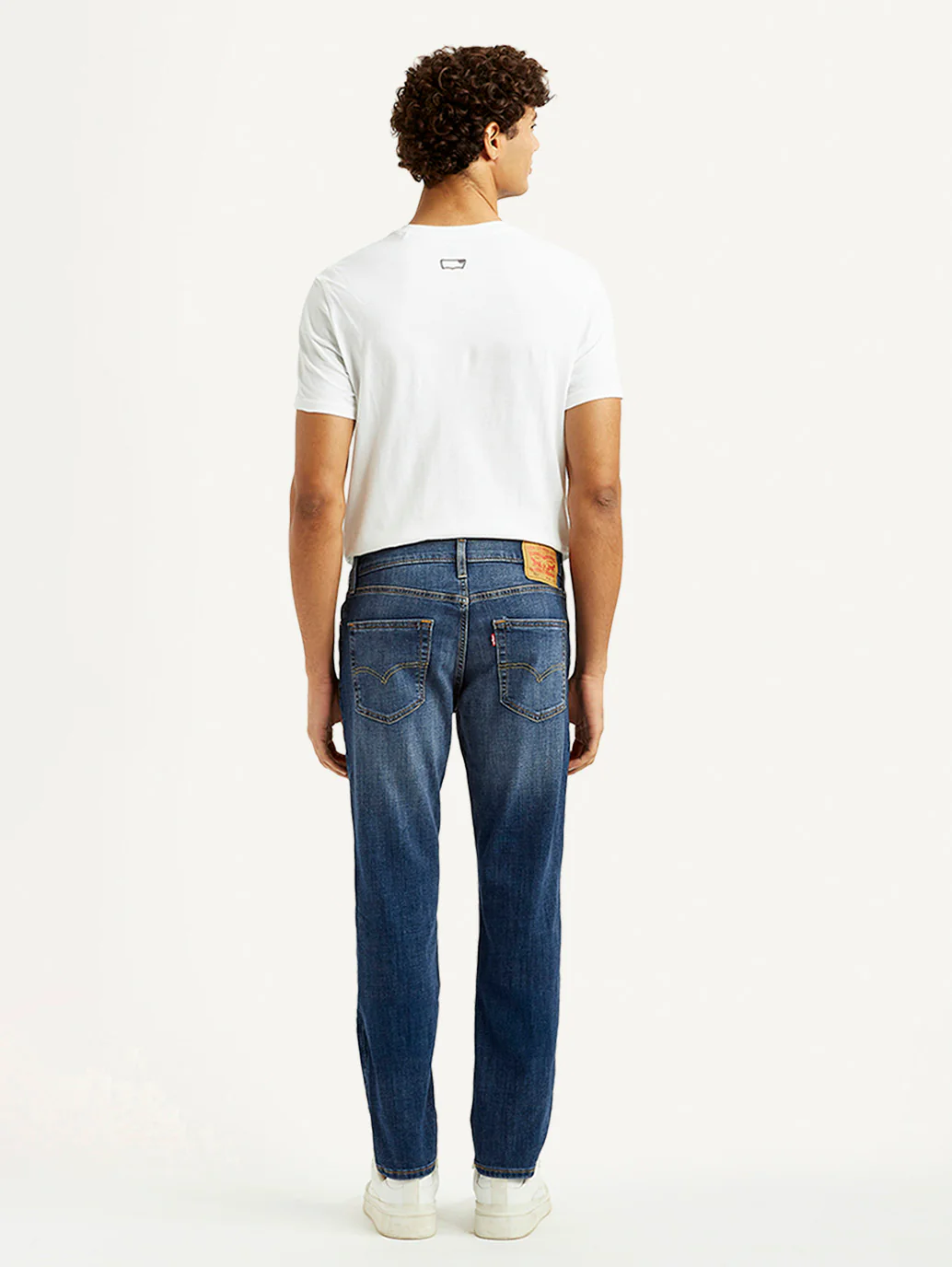 Men's 511 Blue Slim Fit Mid Rise Jeans - Image 5