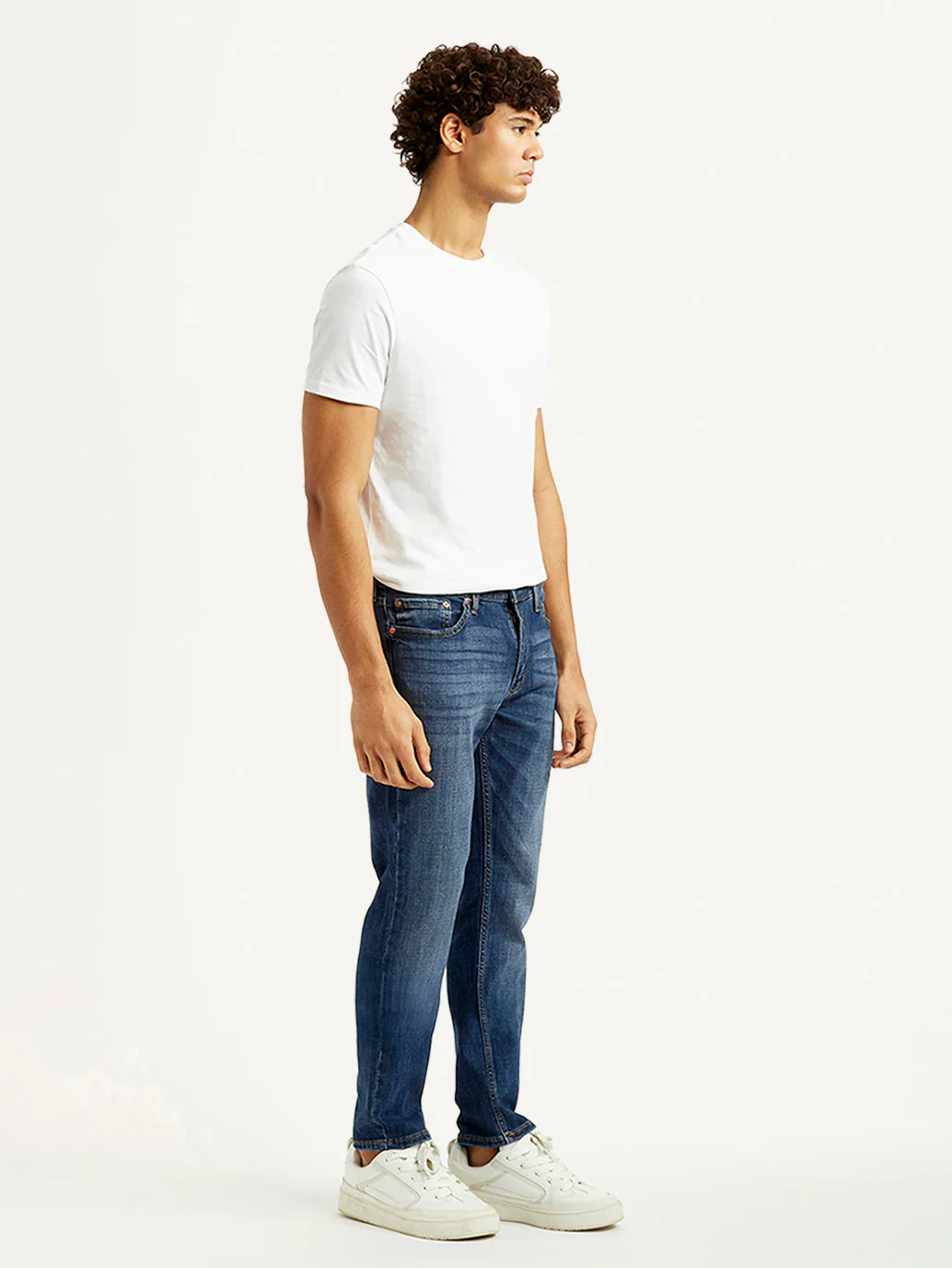 Men's 511 Blue Slim Fit Mid Rise Jeans - Image 7