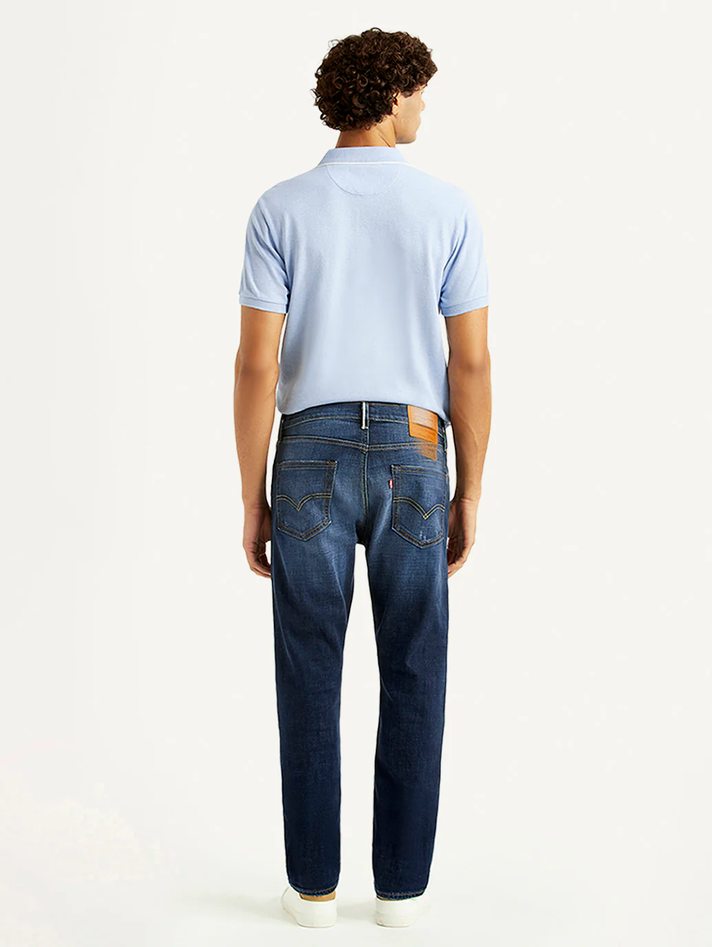 Men's 511 Blue Slim Fit Mid Rise Selvedge Jeans - Image 3