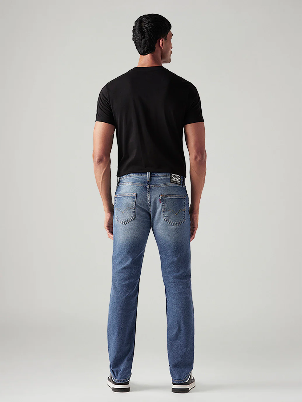 Men's 511 Blue Slim Fit Mid Rise Jeans - Image 5