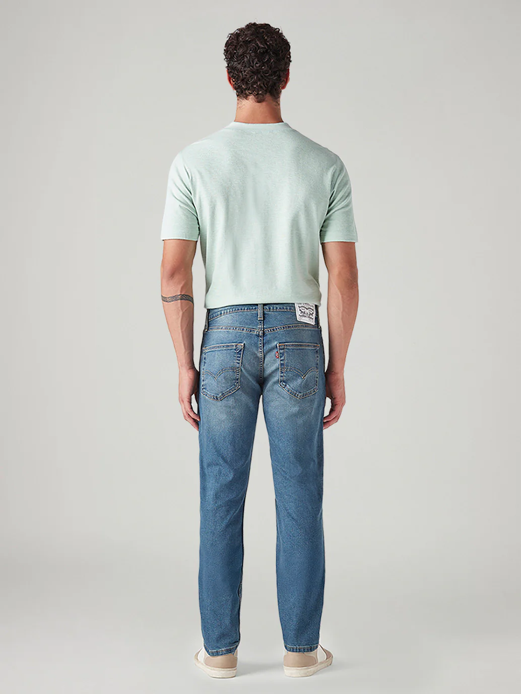 Men's 511 Blue Slim Fit Mid Rise Jeans - Image 4