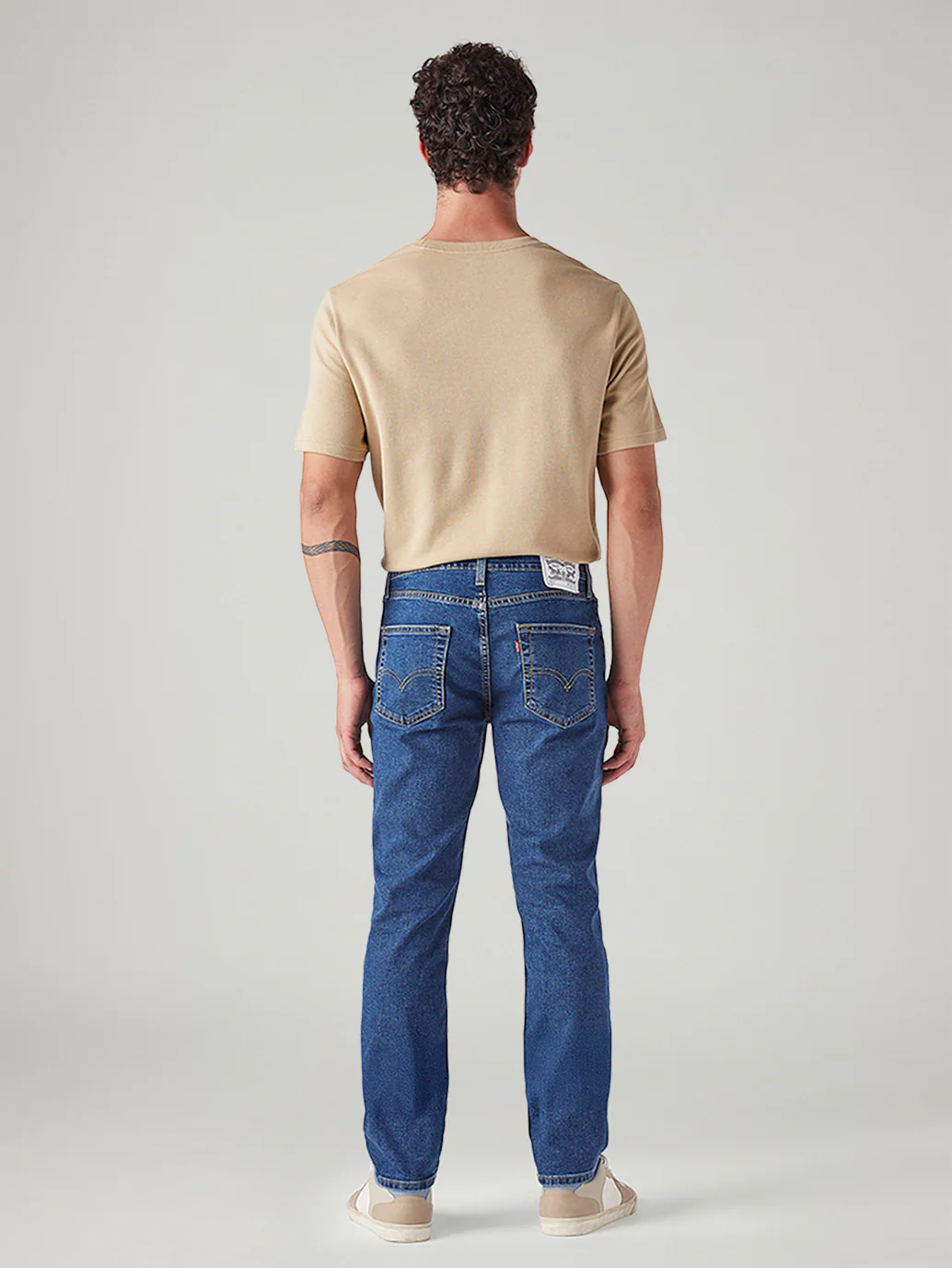 Men's 511 Blue Slim Fit Mid Rise Jeans - Image 4