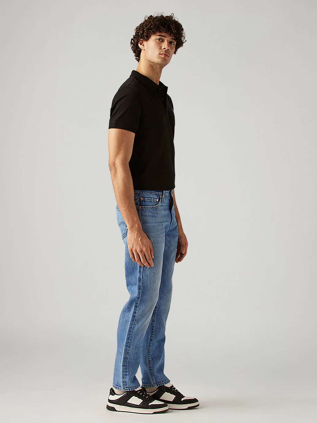 Men's 511 Blue Slim Fit Mid Rise Selvedge Jeans - Image 5