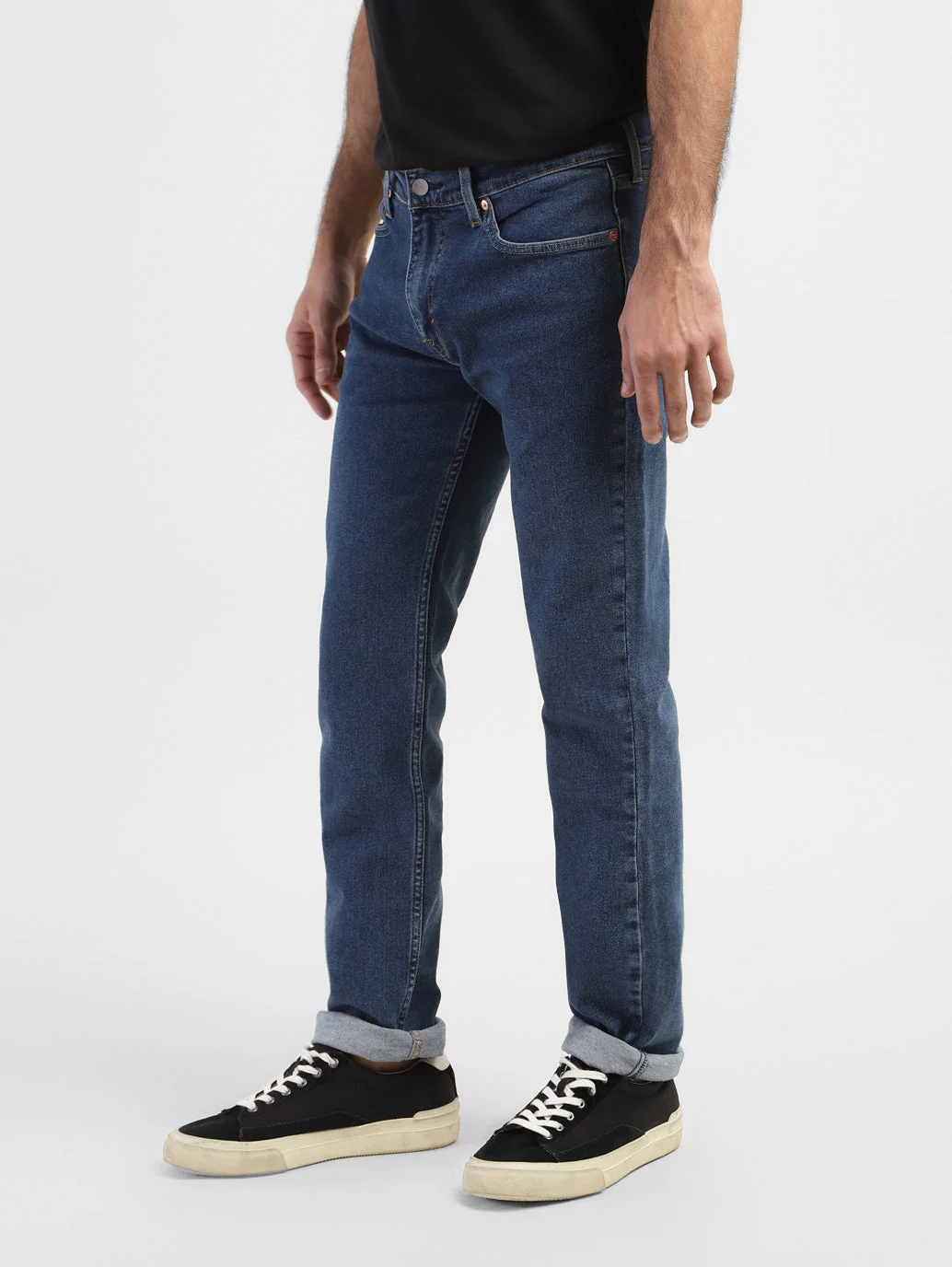 Men's 511 Blue Slim Fit Mid Rise Jeans - Image 5