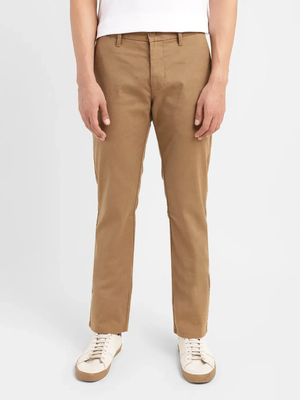 Men's 511 Brown Slim Fit Chinos - Image 2