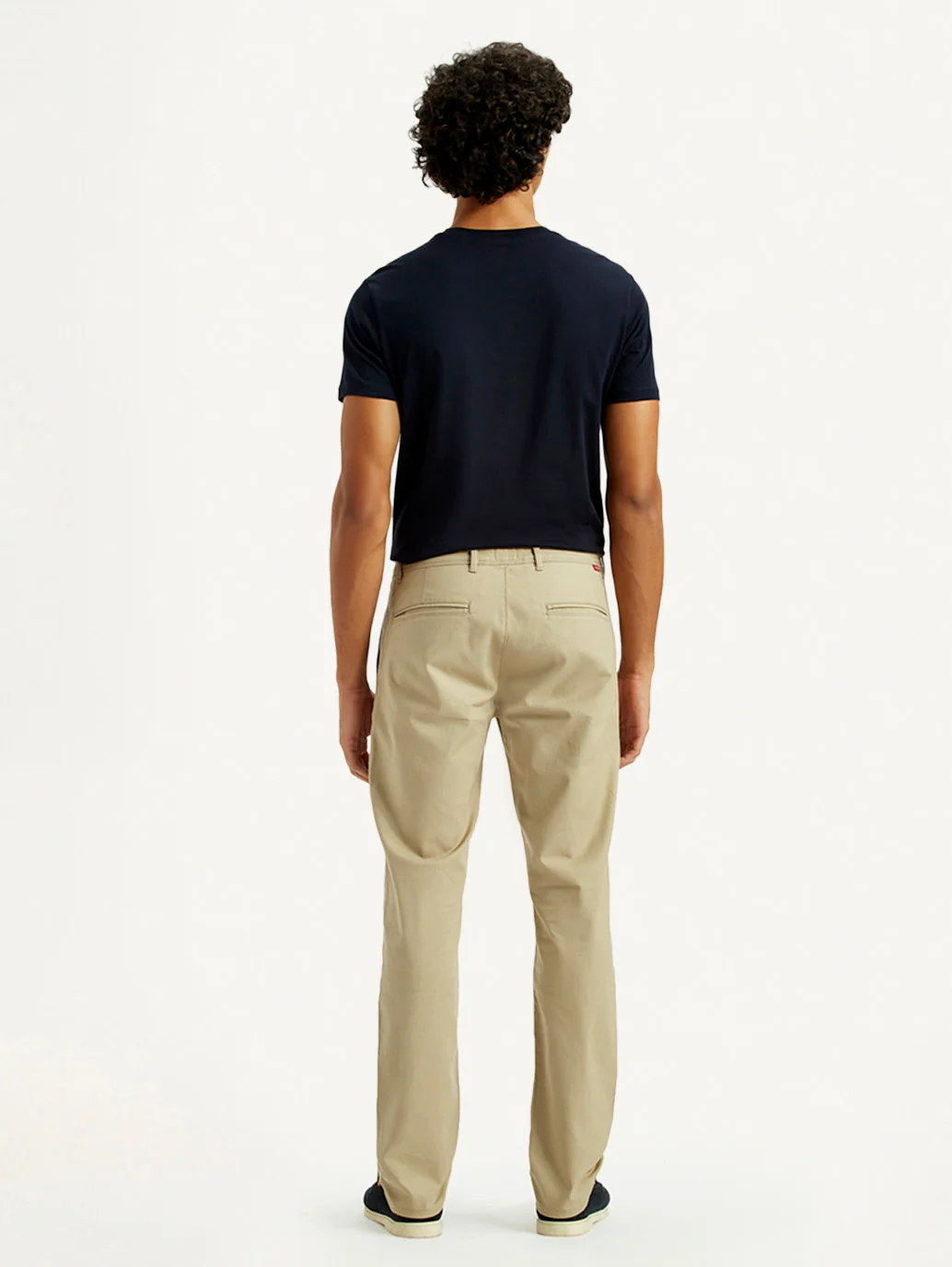 Men's 511 Beige Slim Fit Mid Rise Chinos - Image 3