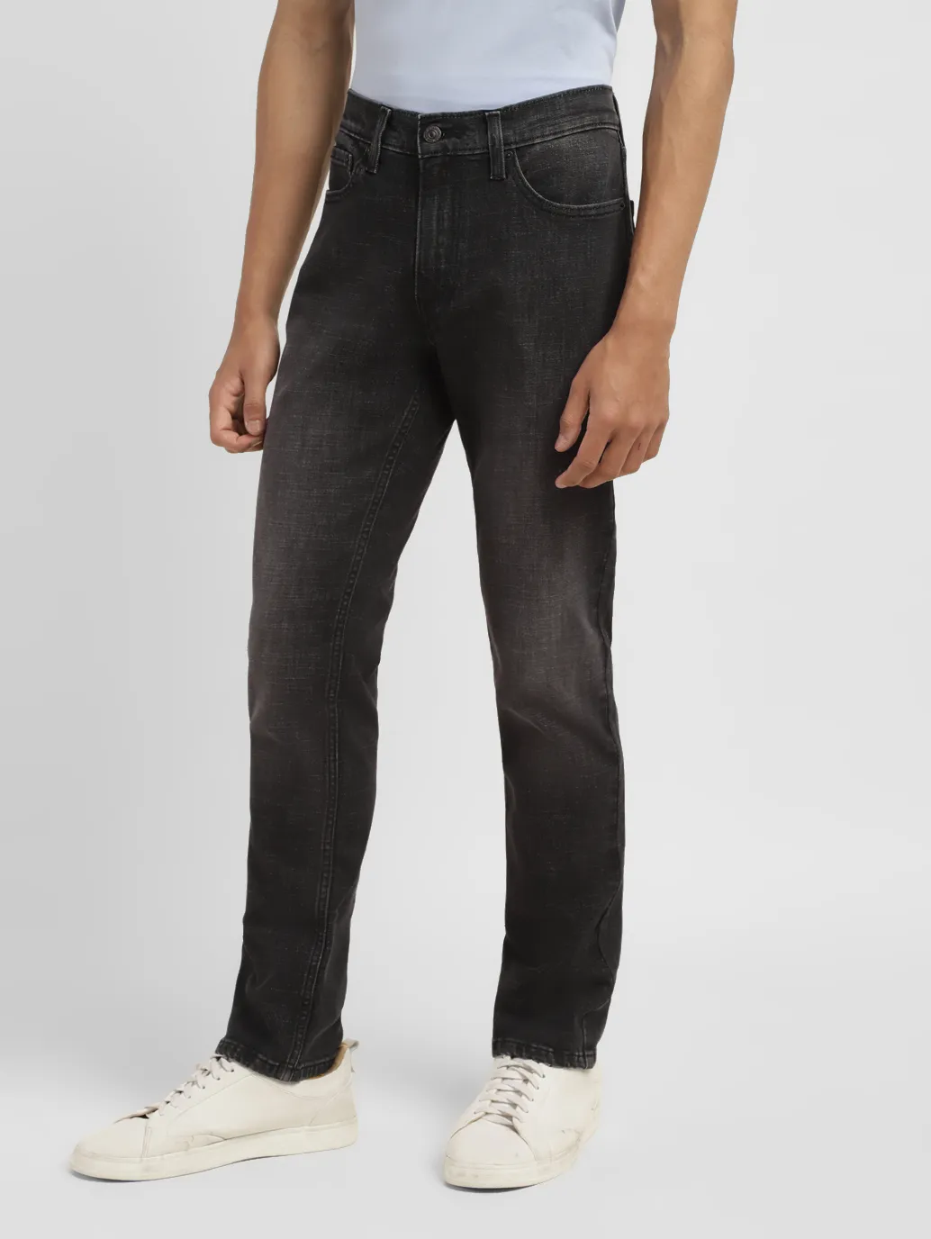 Men's 511 Grey Slim Fit Mid Rise Jeans - Image 5