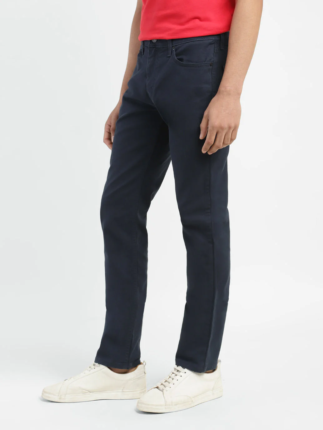 Men's 511 Blue Slim Fit Mid Rise Jeans - Image 5