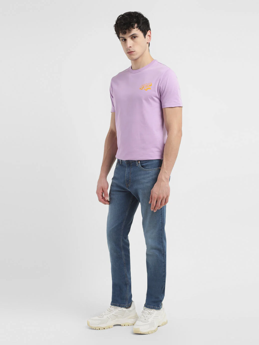 Men's 511 Blue Slim Fit Mid Rise Jeans