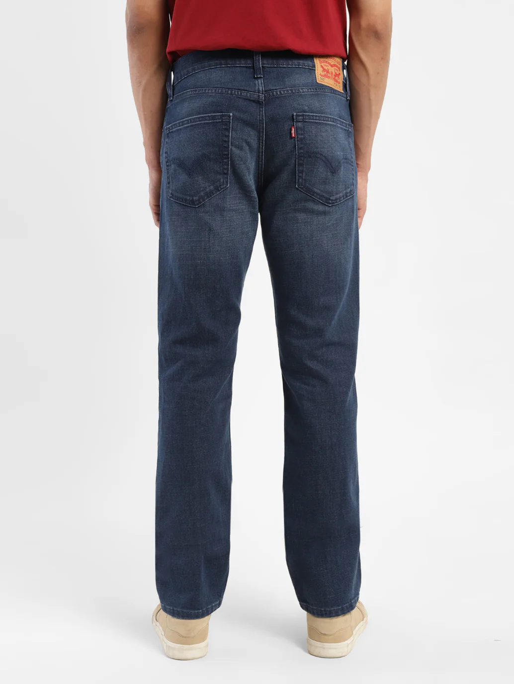 Men's 511 Blue Slim Fit Mid Rise Jeans - Image 5