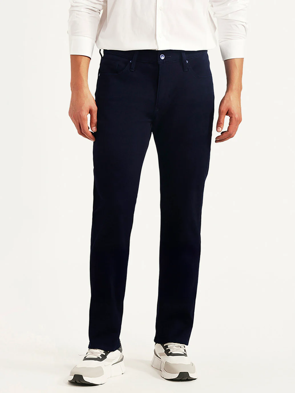 Men's Redloop 511 Dark Blue Slim Fit Mid Rise Jeans - Image 3