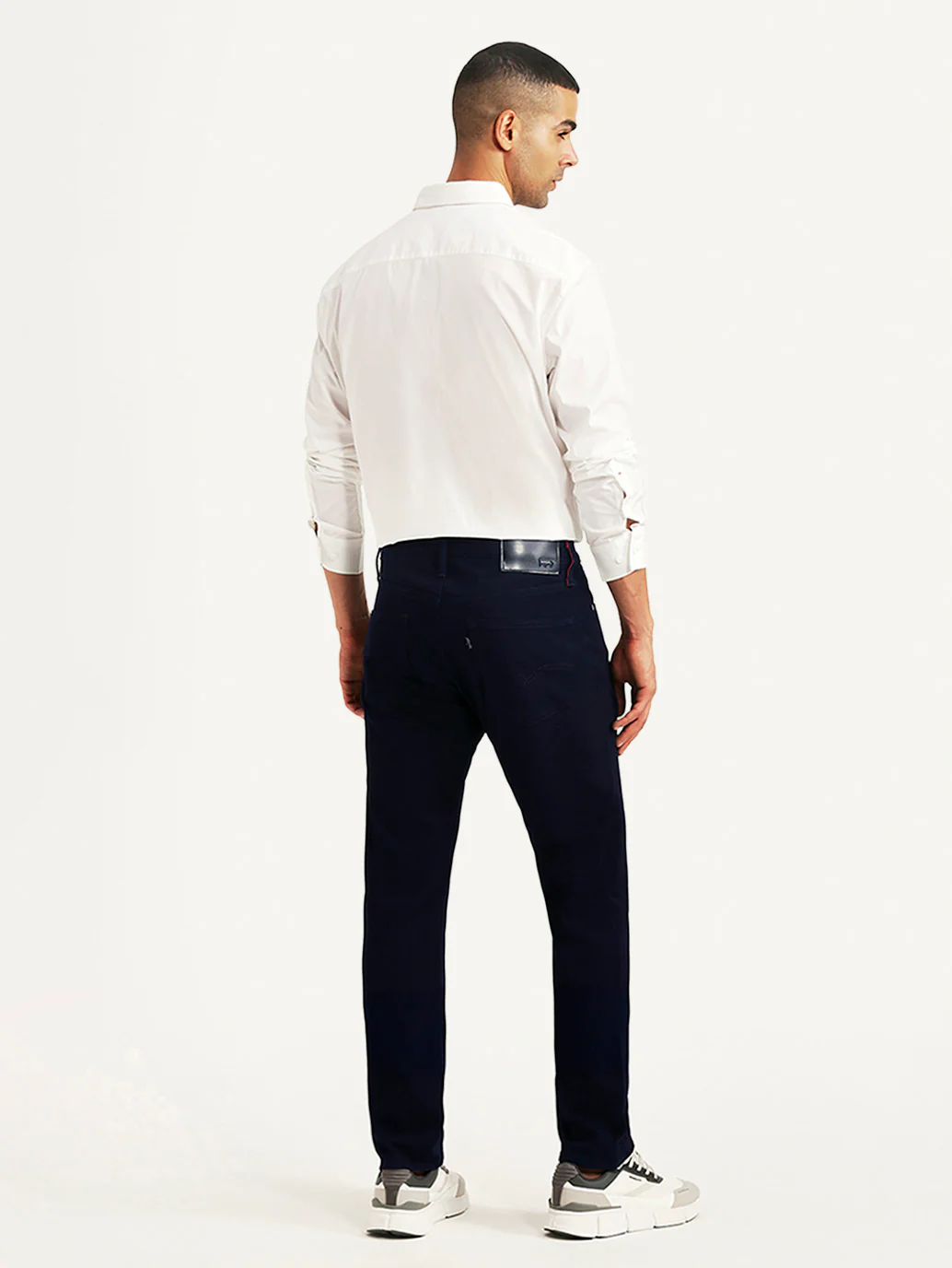 Men's Redloop 511 Dark Blue Slim Fit Mid Rise Jeans - Image 5