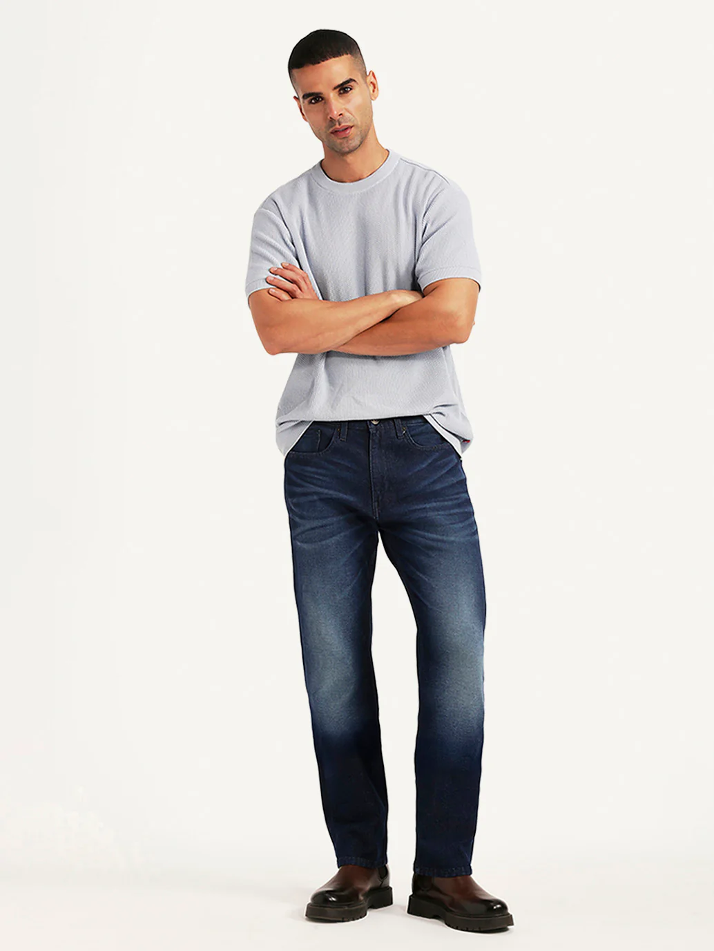 Men's 511 Dark Blue Slim Fit Hyper Stretch Jeans