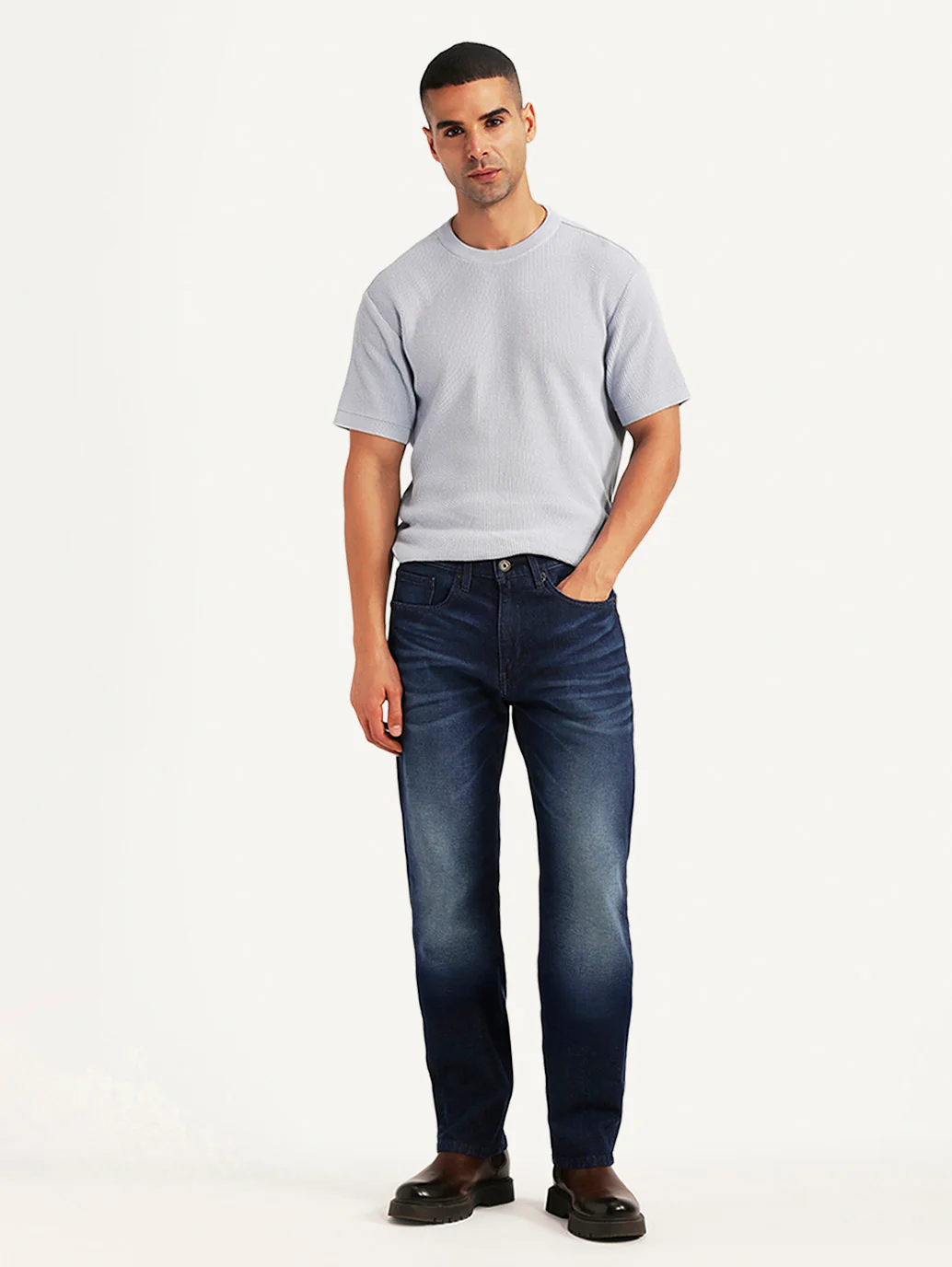 Men's 511 Dark Blue Slim Fit Hyper Stretch Jeans - Image 2