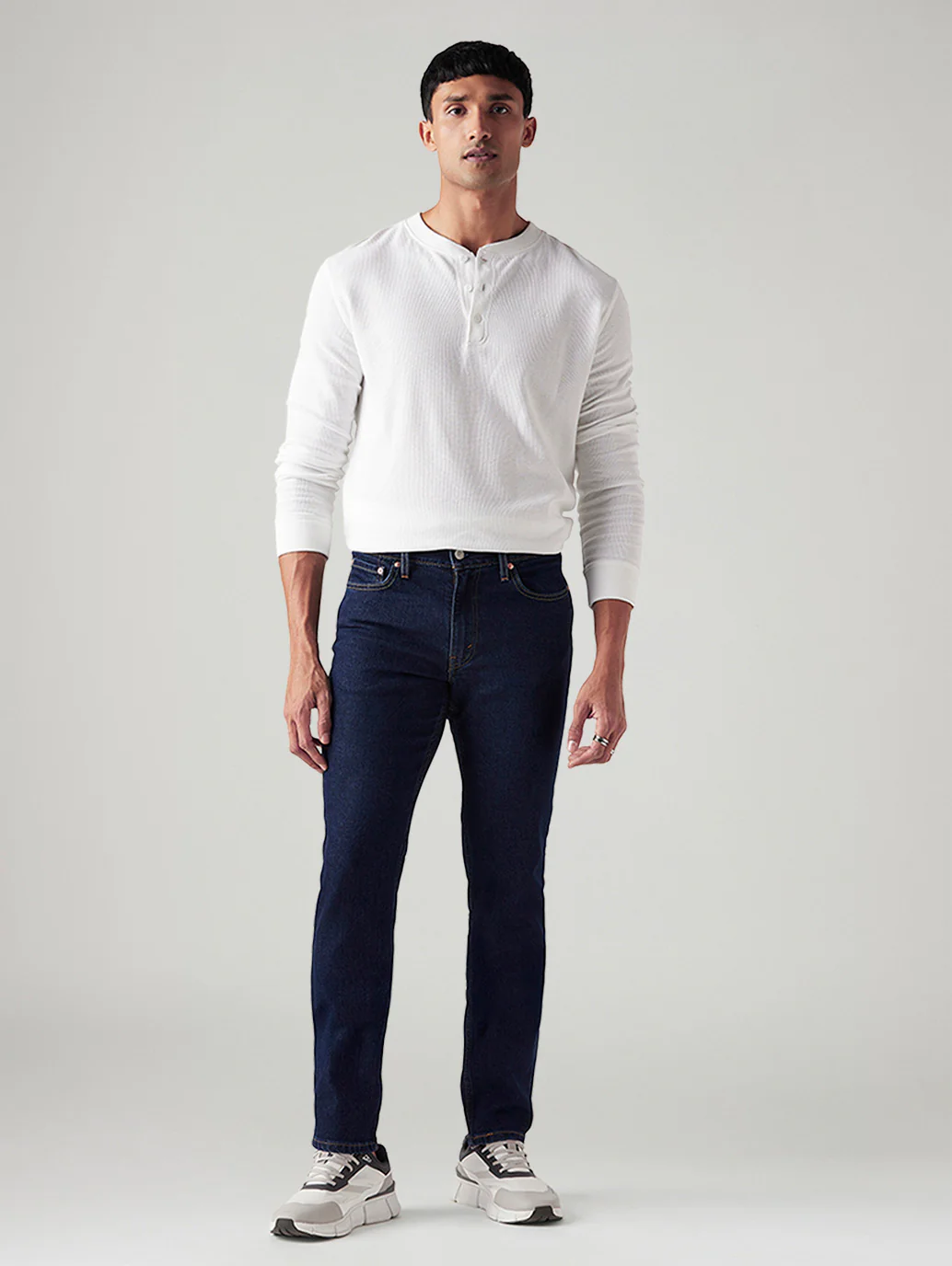 Men's 511 Dark Blue Slim Fit Mid Rise Jeans - Image 2