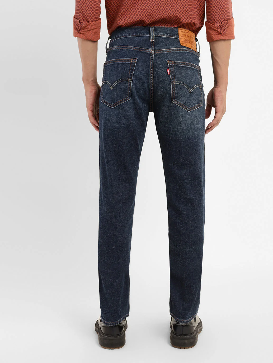 Men's 511 Blue Slim Fit Mid Rise Jeans - Image 3