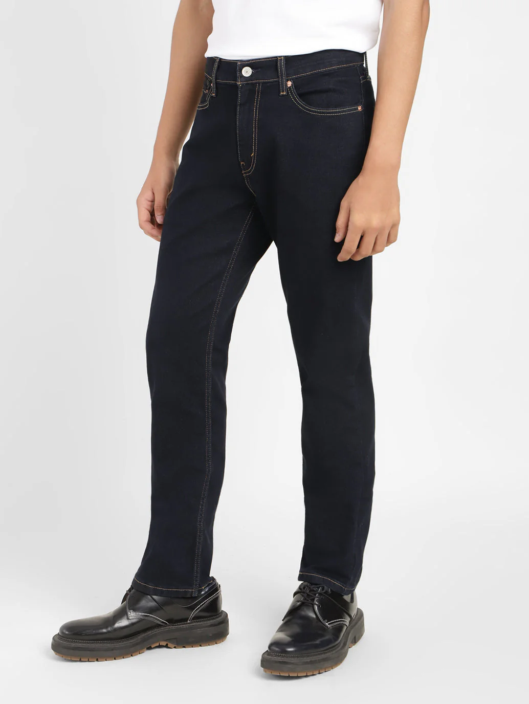 Men's 511 Blue Slim Fit Mid Rise Jeans - Image 5