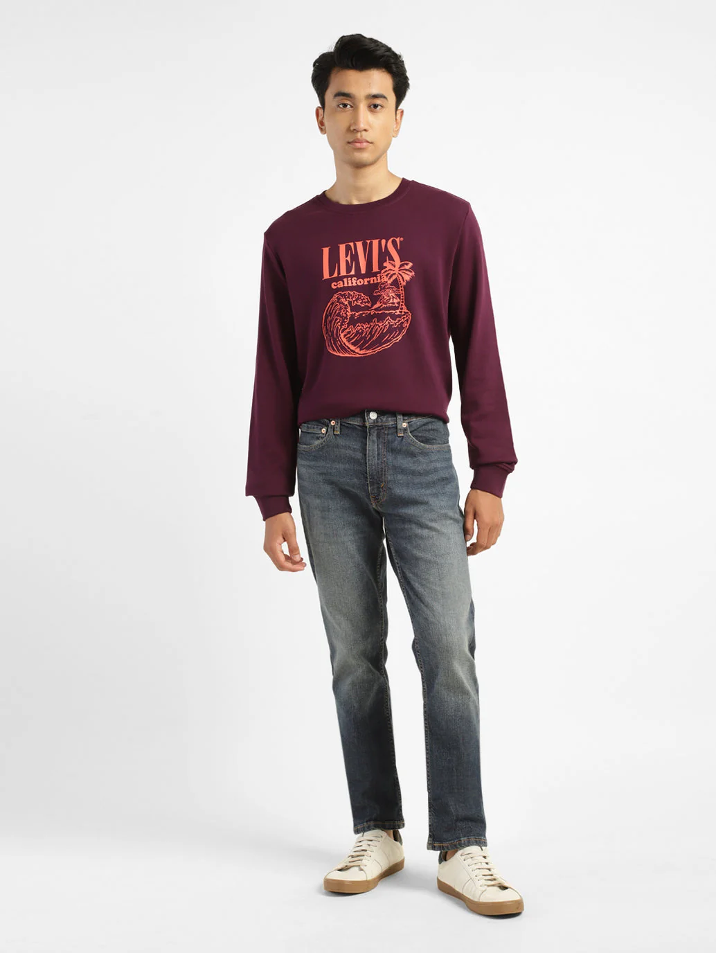 Men's 511 Blue Slim Fit Mid Rise Jeans - Image 8