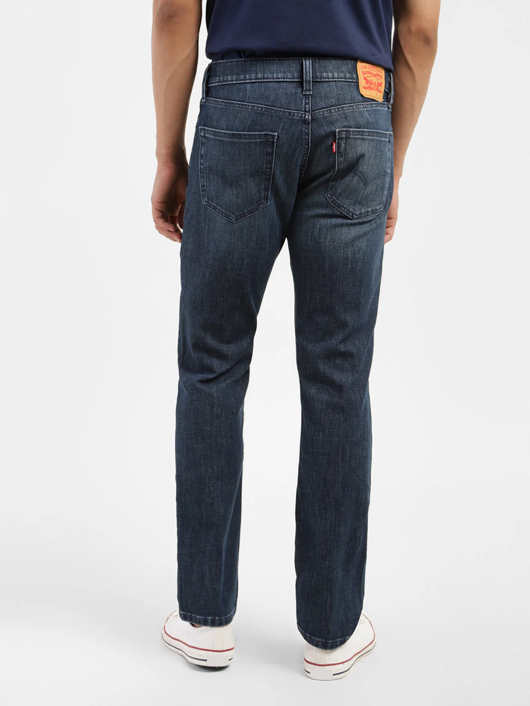 Men's 511 Blue Slim Fit Mid Rise Jeans - Image 3