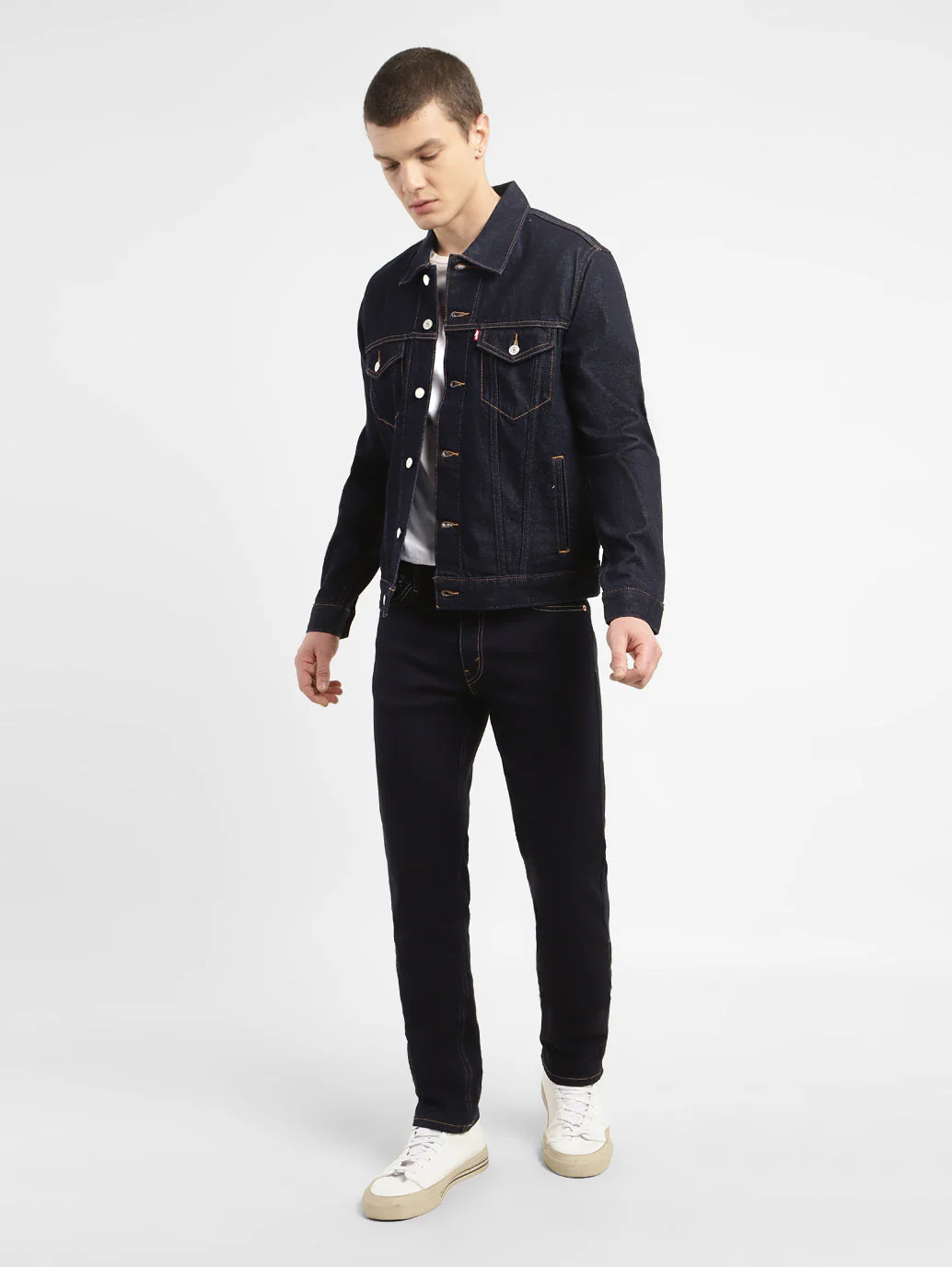 Men's 511 Blue Slim Fit Mid Rise Jeans - Image 2