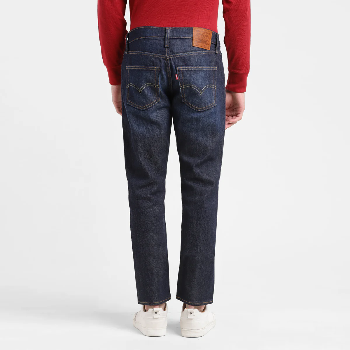 Men's 511 Blue Slim Fit Mid Rise Jeans - Image 3