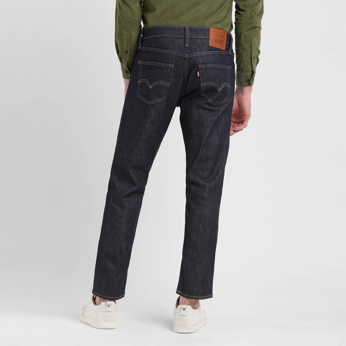 Men's 511 Blue Slim Fit Mid Rise Jeans - Image 6