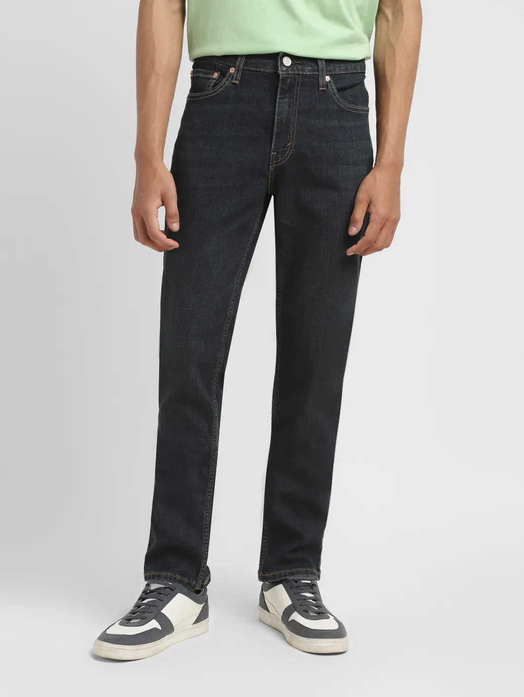 Men's 511 Blue Slim Fit Mid Rise Jeans - Image 2