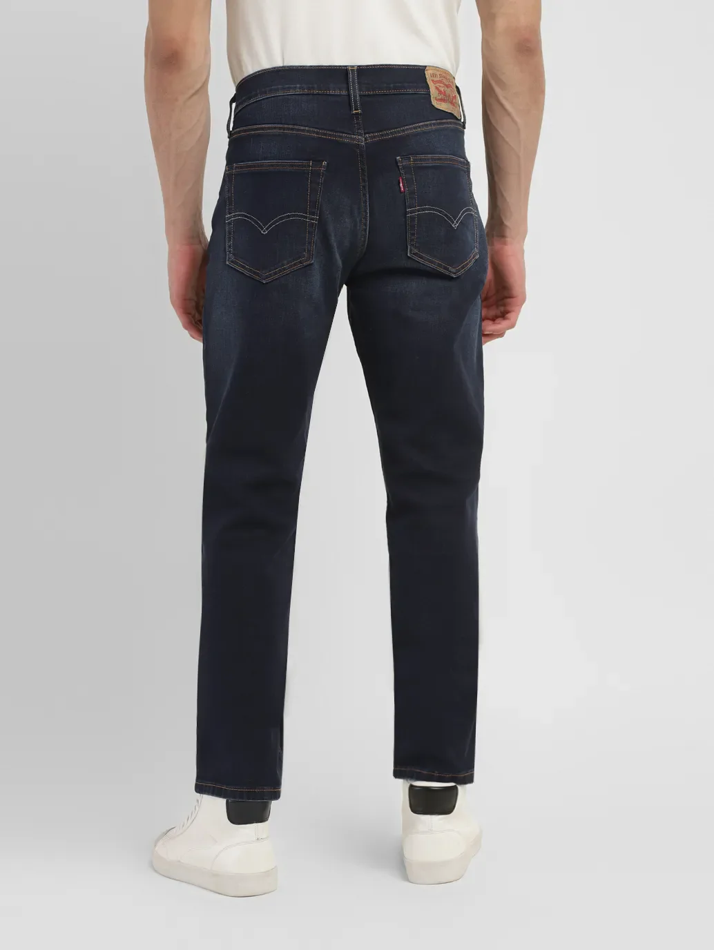Men's 511 Blue Slim Fit Mid Rise Jeans - Image 3