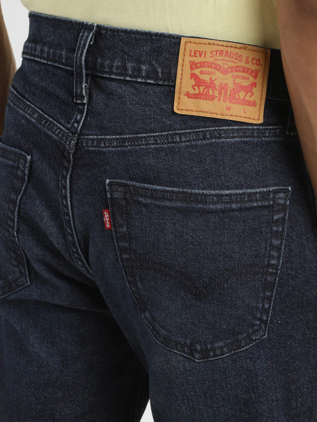Men's 511 Blue Slim Fit Mid Rise Jeans - Image 6