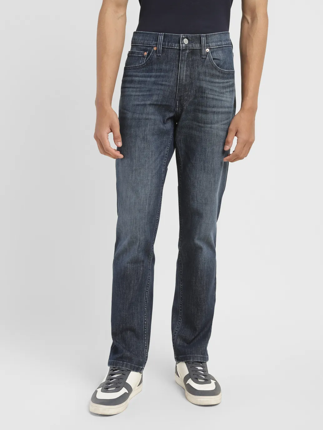 Men's 511 Blue Slim Fit Mid Rise Jeans - Image 2