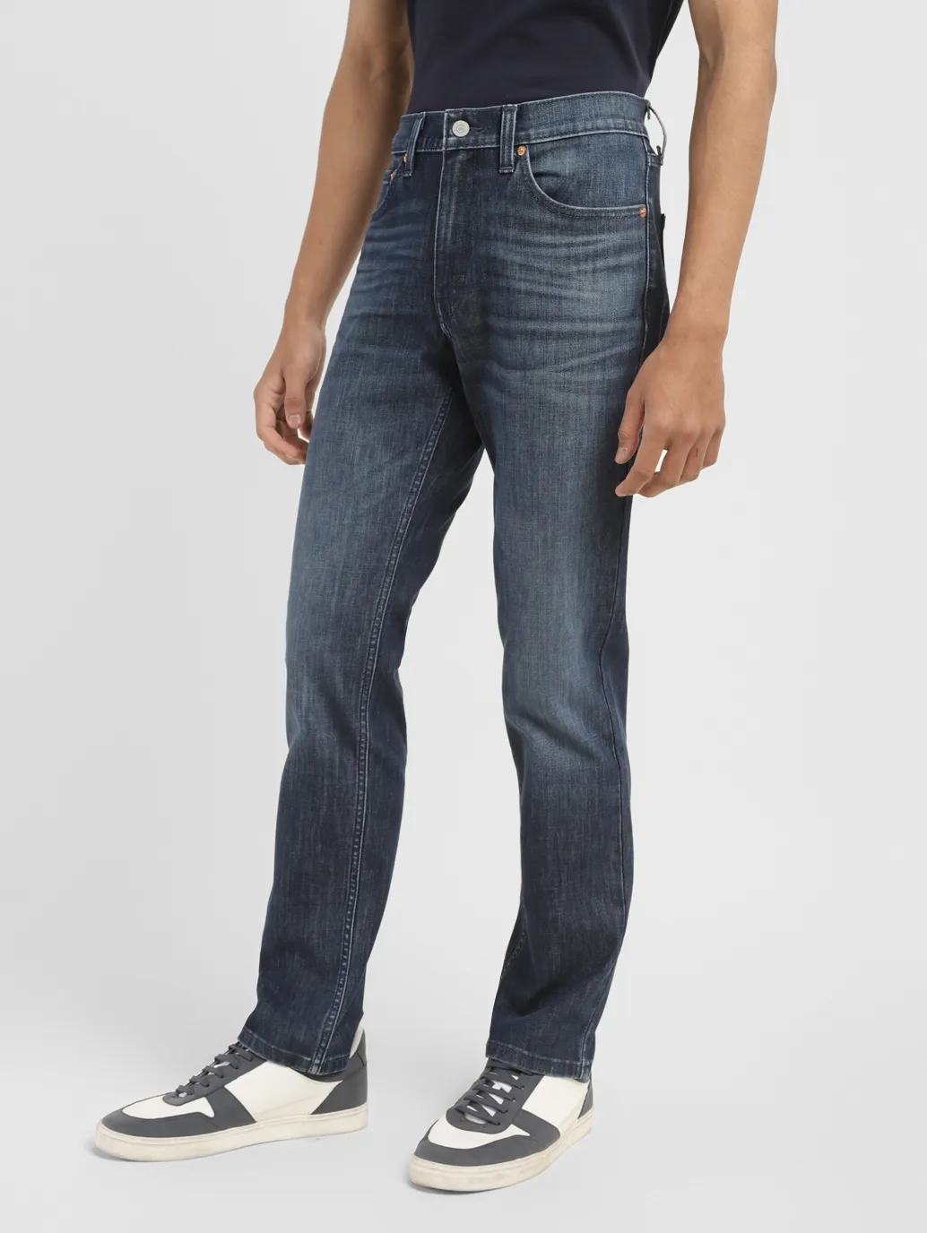Men's 511 Blue Slim Fit Mid Rise Jeans - Image 5