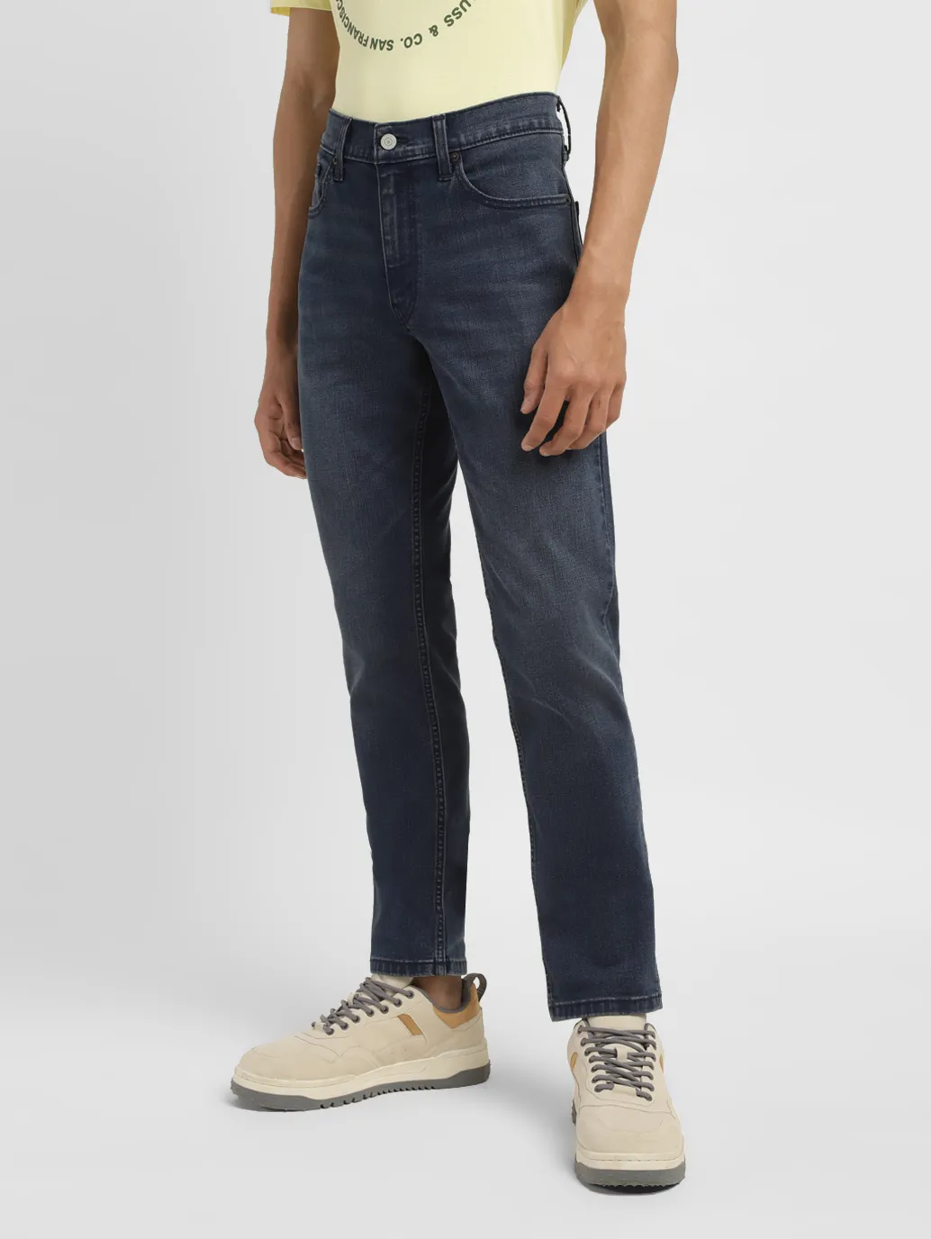 Men's 511 Blue Slim Fit Mid Rise Jeans - Image 5