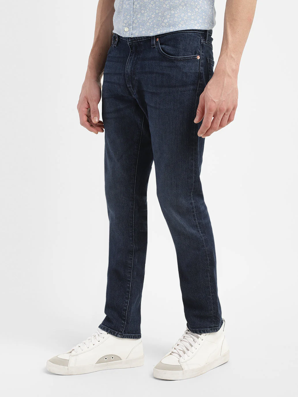 Men's 511 Blue Slim Fit Mid Rise Jeans - Image 6