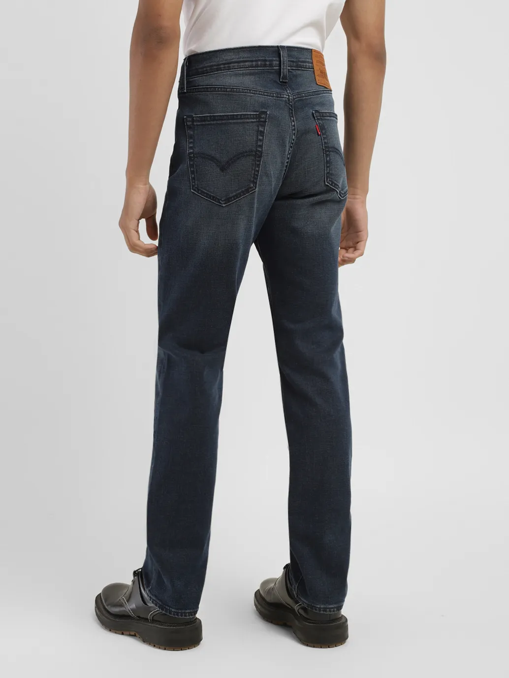 Men's 511 Dark Indigo Slim Fit Mid Rise Jeans - Image 3
