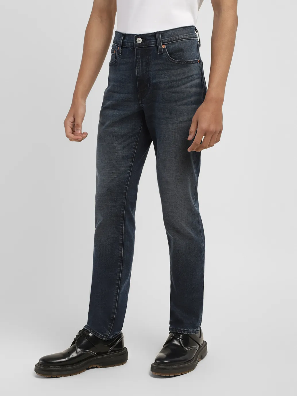 Men's 511 Dark Indigo Slim Fit Mid Rise Jeans - Image 5