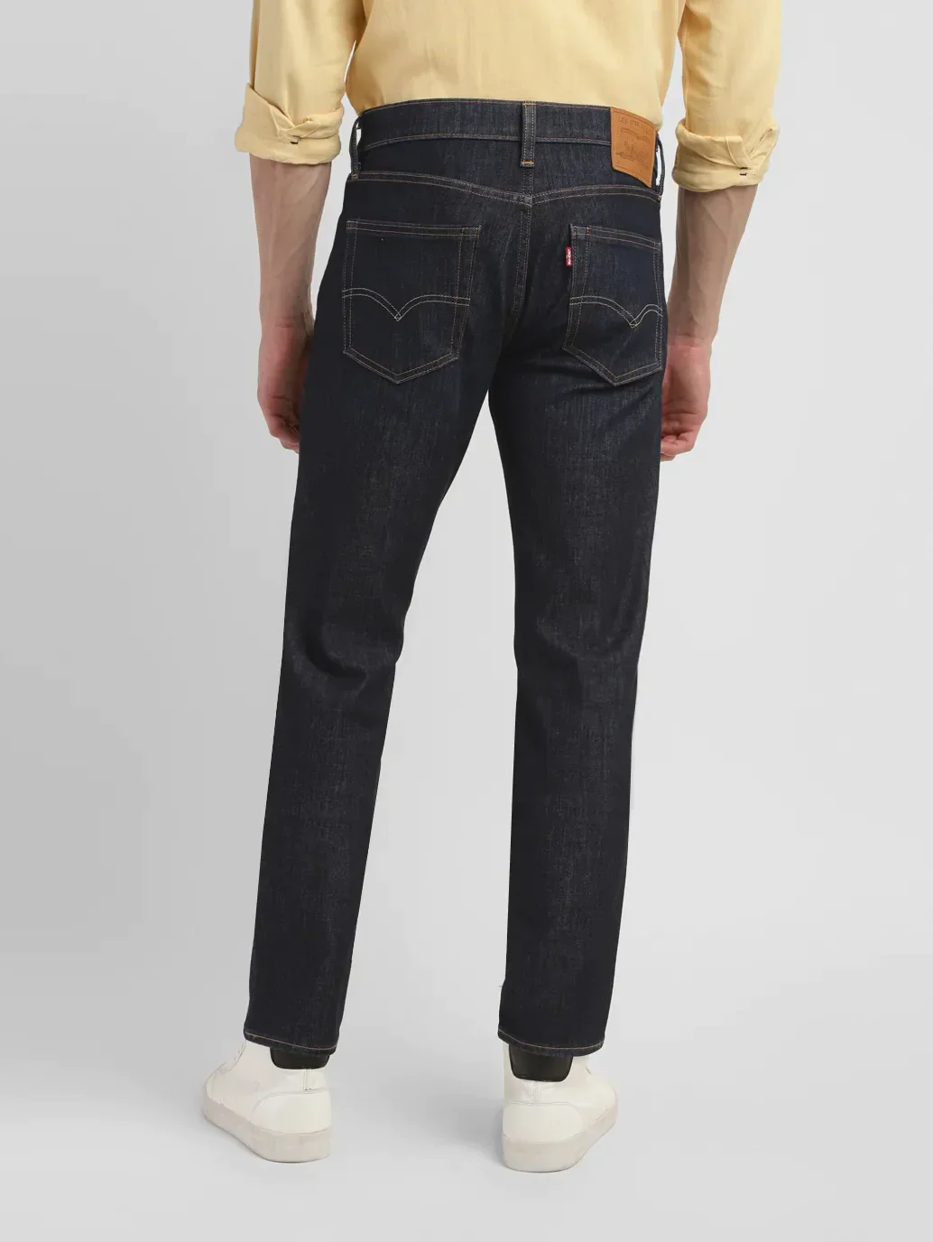 Men's 511 Dark Indigo Slim Fit Mid Rise Jeans - Image 3