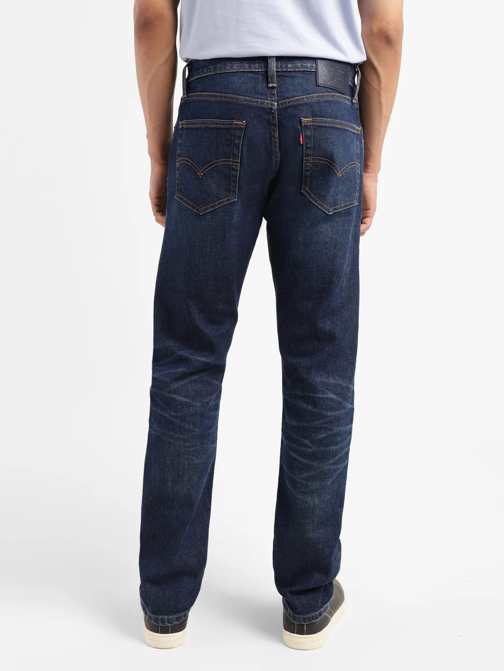 Men's 511 Blue Slim Fit Mid Rise Jeans - Image 3