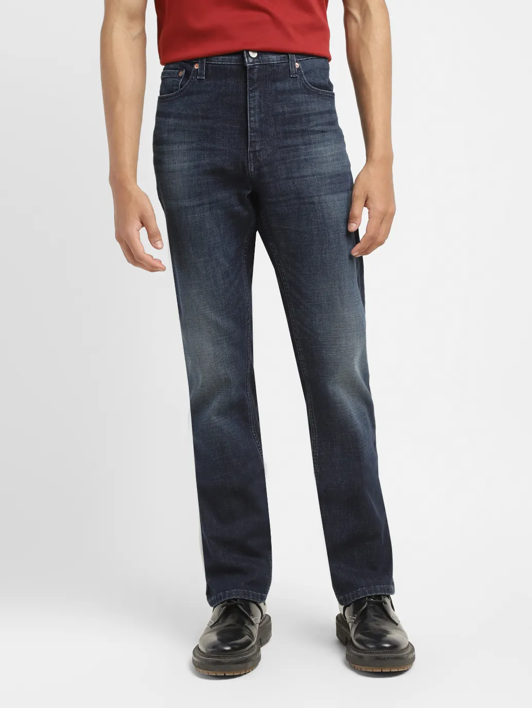 Men's 511 Blue Slim Fit Mid Rise Jeans - Image 2