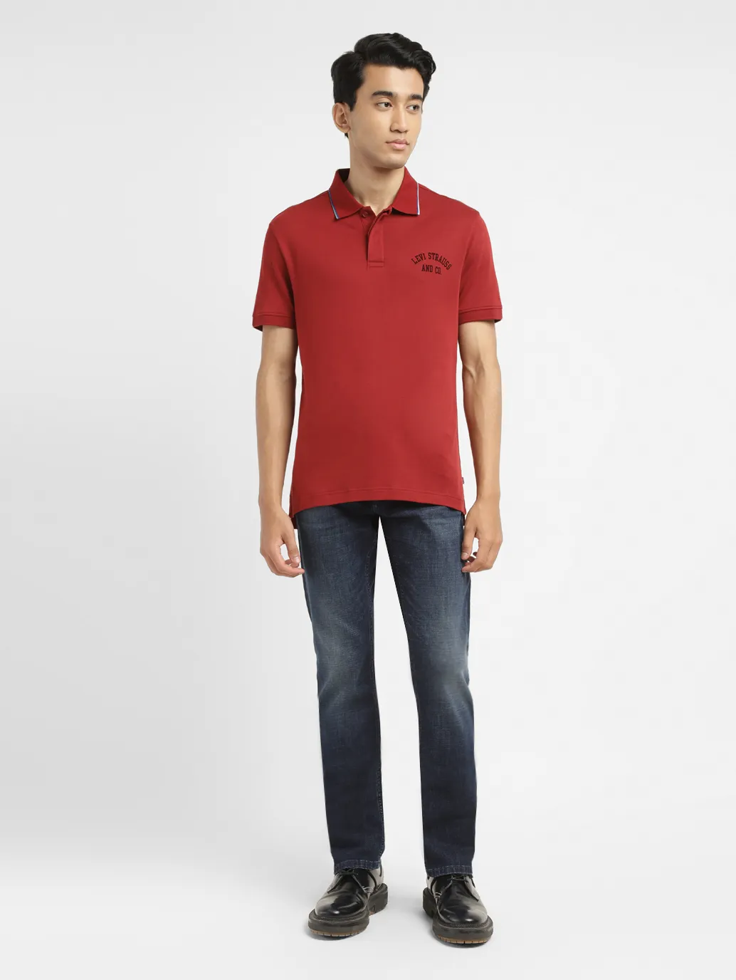 Men's 511 Blue Slim Fit Mid Rise Jeans - Image 8