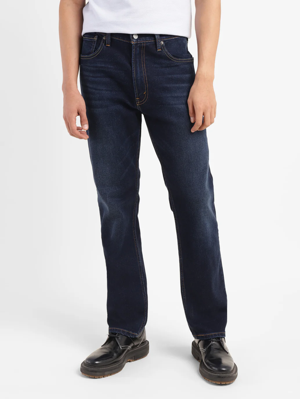 Men's 511 Blue Slim Fit Mid Rise Jeans - Image 2