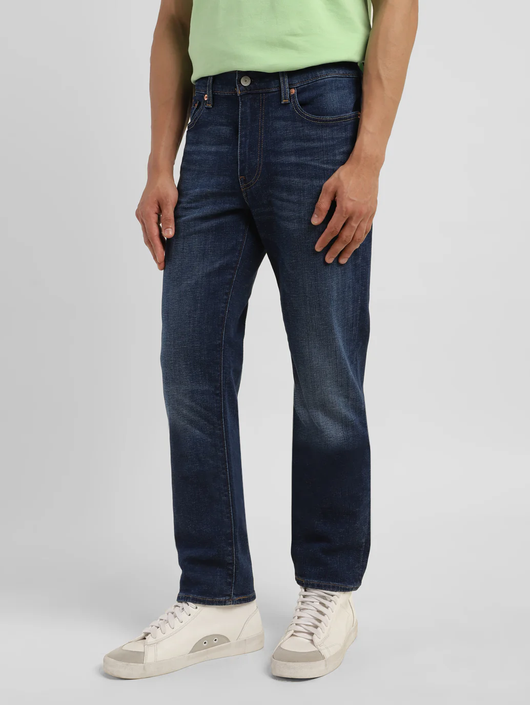 Men's 511 Dark Indigo Slim Fit Mid Rise Jeans - Image 3