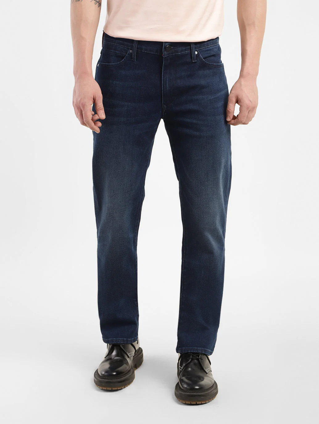 Men's Redloop 511 Blue Slim Fit Mid Rise Jeans