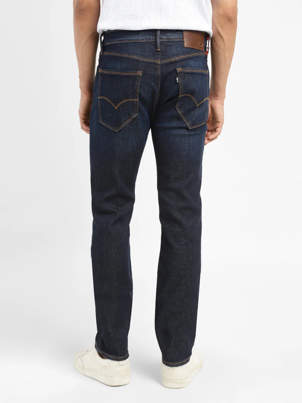 Men's Redloop 511 Blue Slim Fit Mid Rise Jeans - Image 3