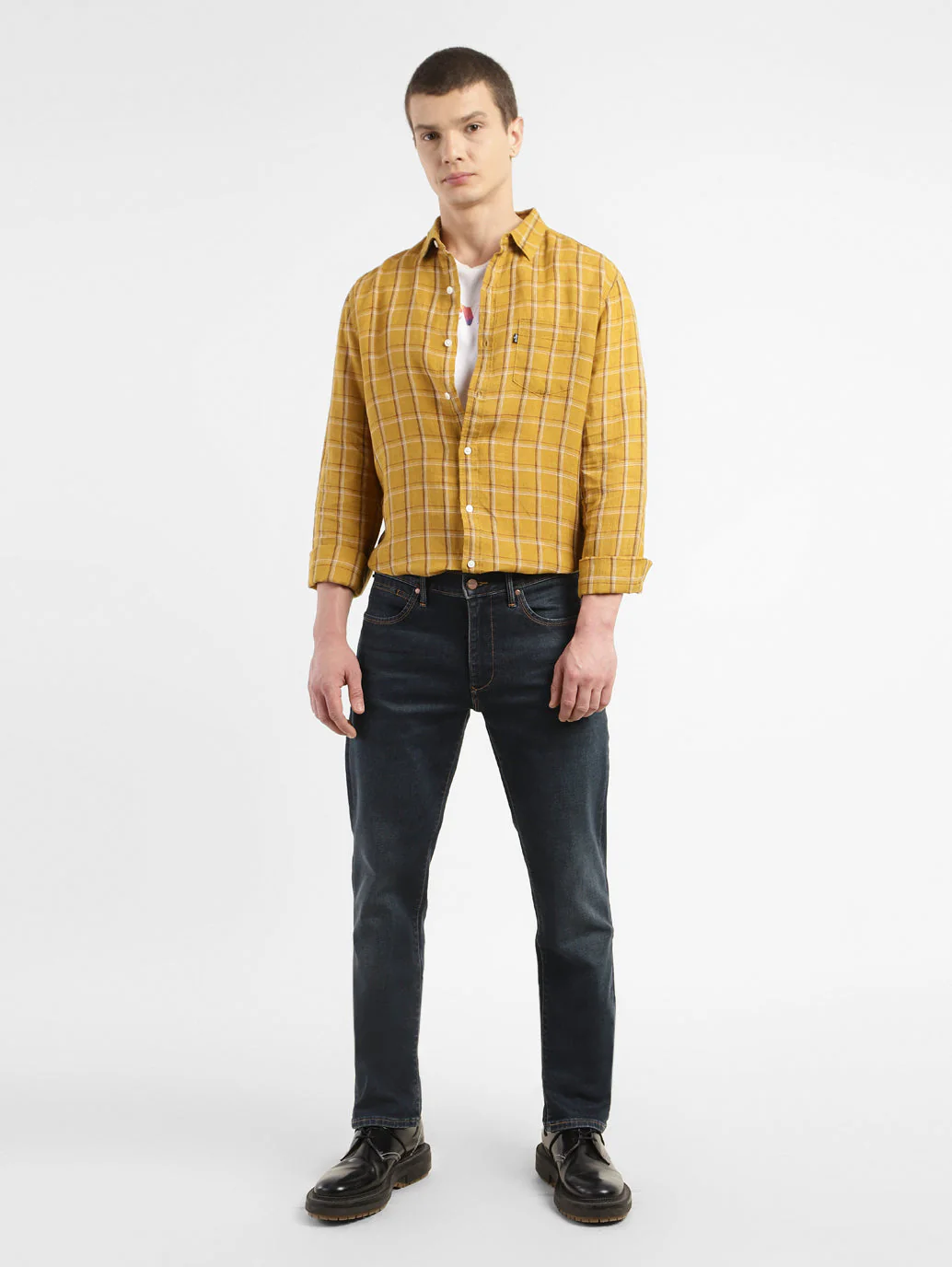 Men's Redloop 511 Blue Slim Fit Mid Rise Jeans - Image 2
